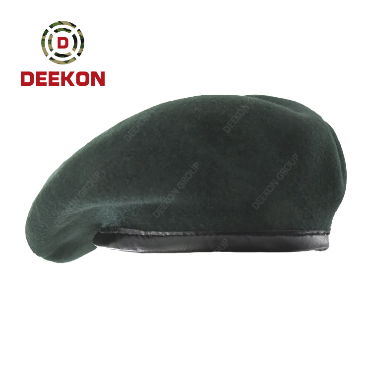 Military Army Green Beret Manufactured For Cyprus